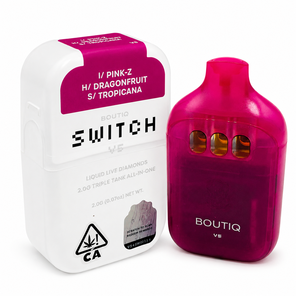 Boutiq Switch V5 - 2G Disposable